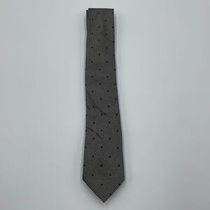 Black and white primark necktie